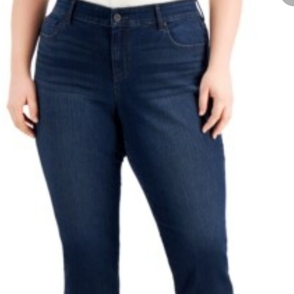 Style and Co Plus Size Edv Capri Hurricane